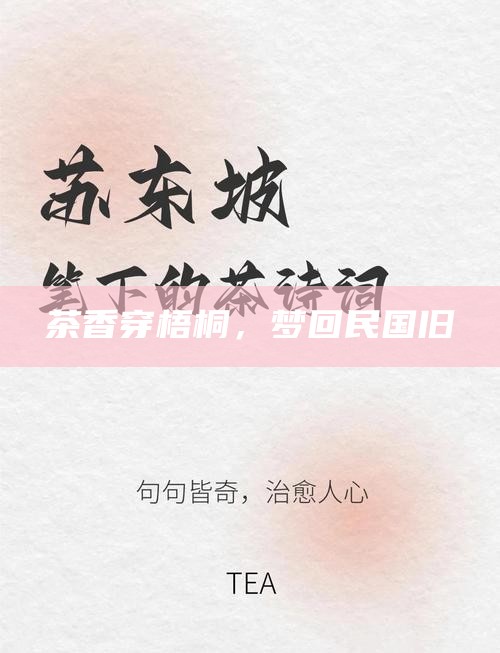 茶香穿梧桐，梦回民国旧